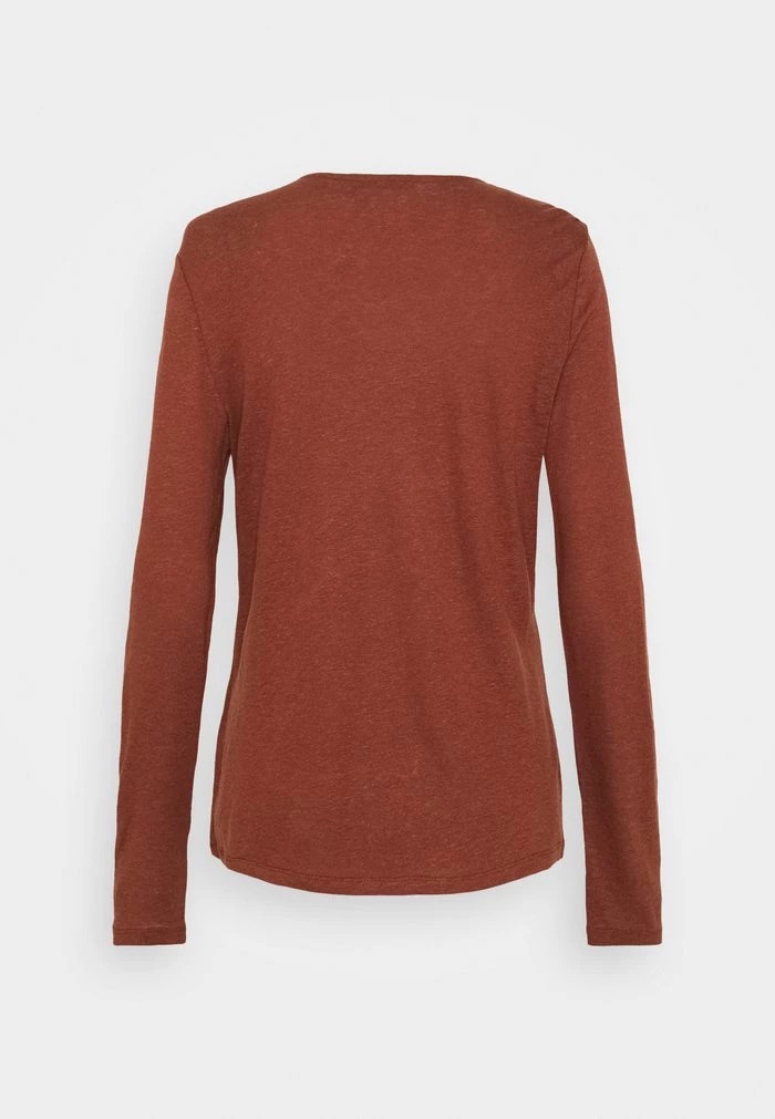 T-Shirt ANNA FIELD Anna Field Long Sleeved Top Marron Femme | JTD-3723543